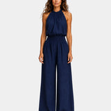 Audenette | Elegant Halter Neck Jumpsuit