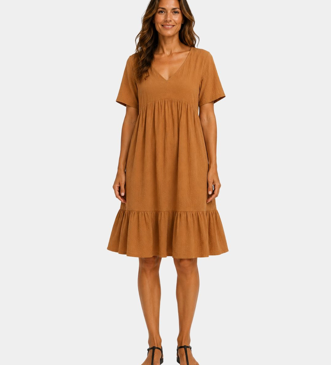 Alixandre | Textured Midi Dress