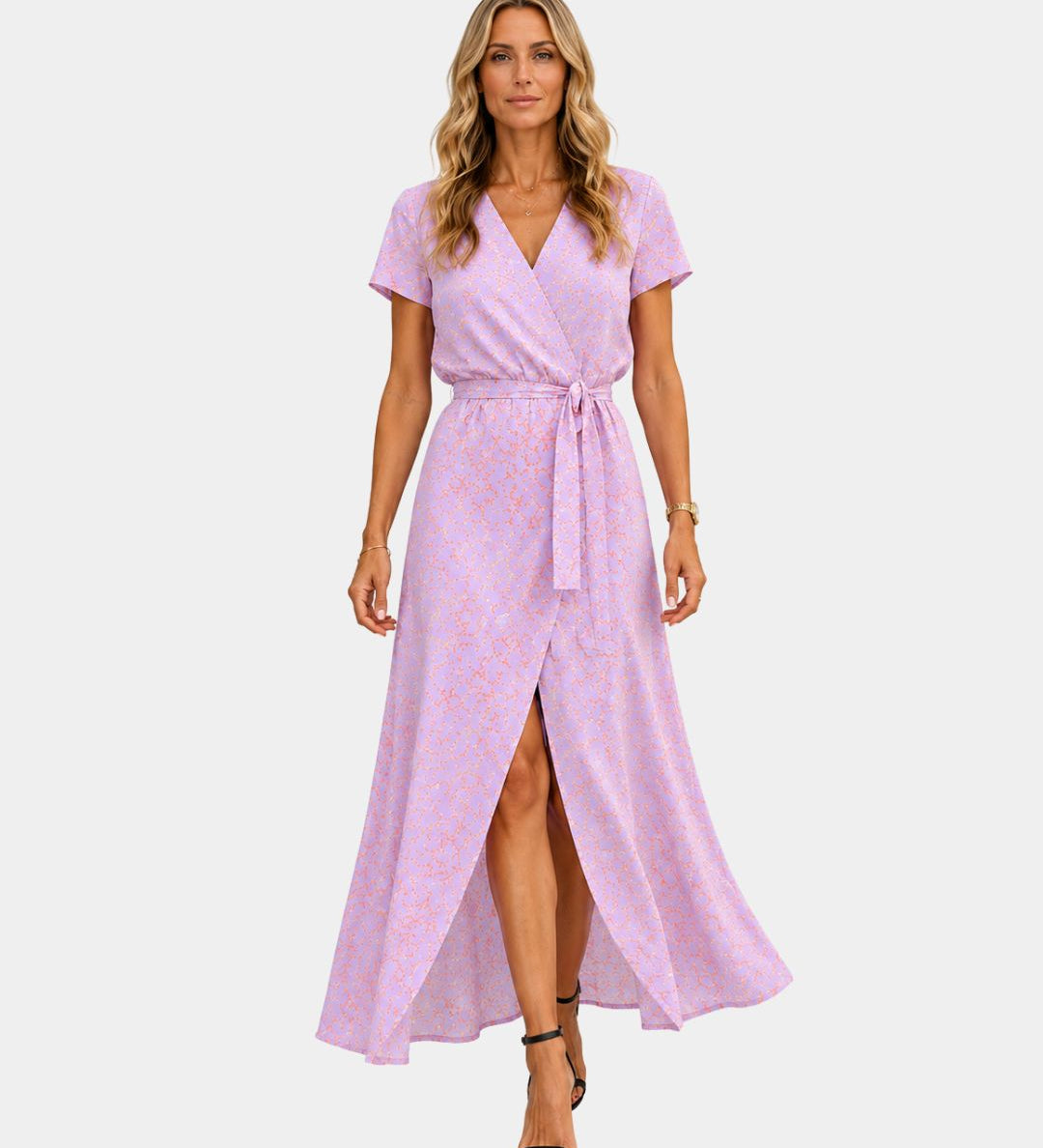 Aurélisse | Elegant dress with V-neckline