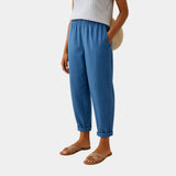 Florence | Comfortable Linen Effect Trousers