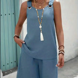 Dianise | Short Set and Light Blouse