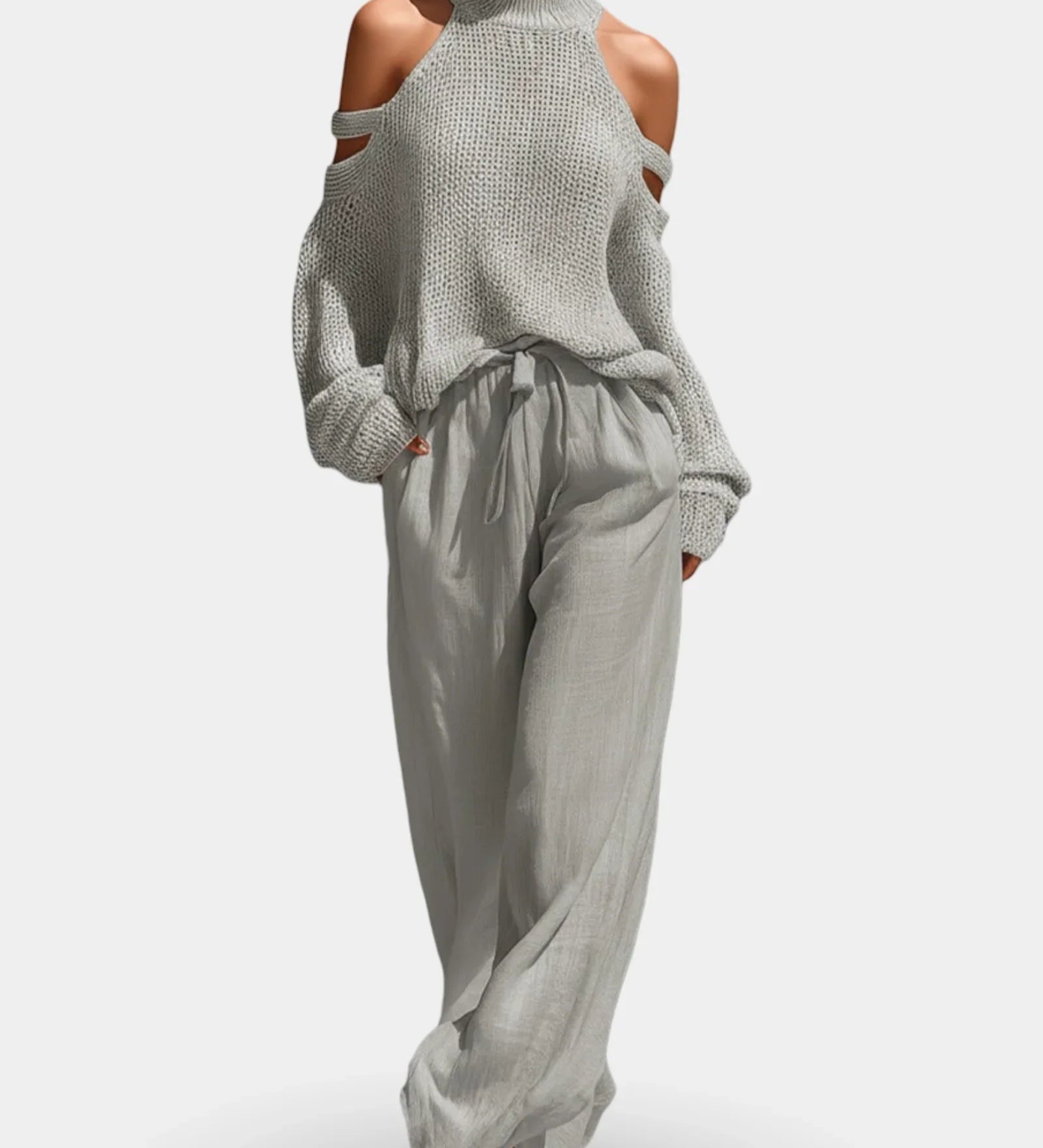 Camile | Trendy Knit Set and Pants