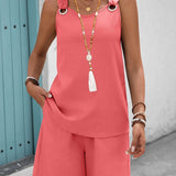 Dianise | Short Set and Light Blouse