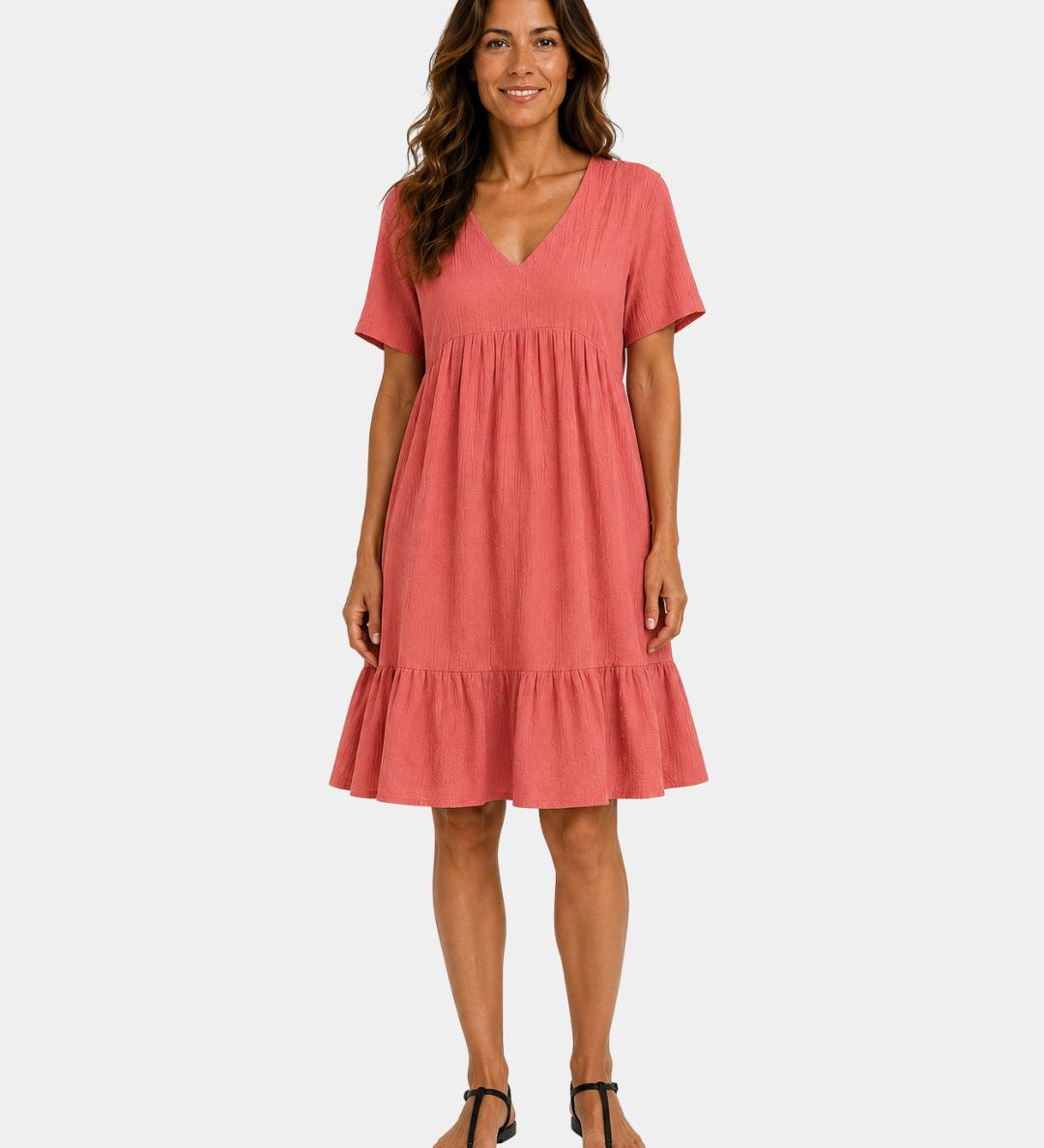 Alixandre | Textured Midi Dress