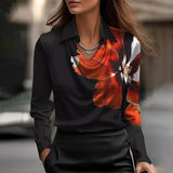 Emma | Elegant Shiny Blouse