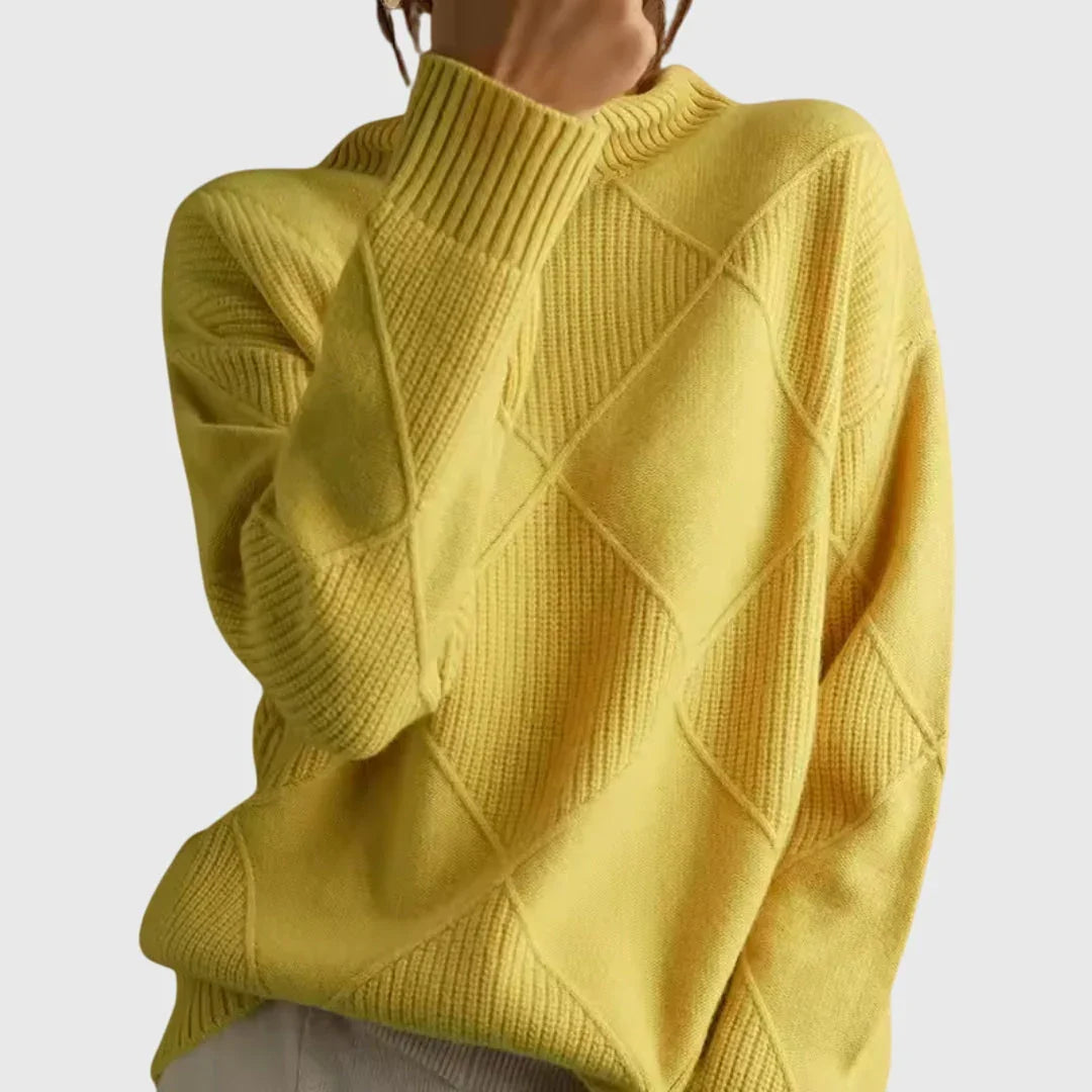 Lauren | High Neck Sweater