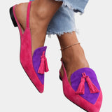 Francette | Heeled sandals with fringes