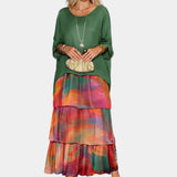 Agnès | Elegant Flowing Maxi Dress