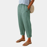 Florence | Comfortable Linen Effect Trousers