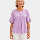 Hadelinde | Elegant Button-Up Blouse