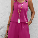 Dianise | Short Set and Light Blouse