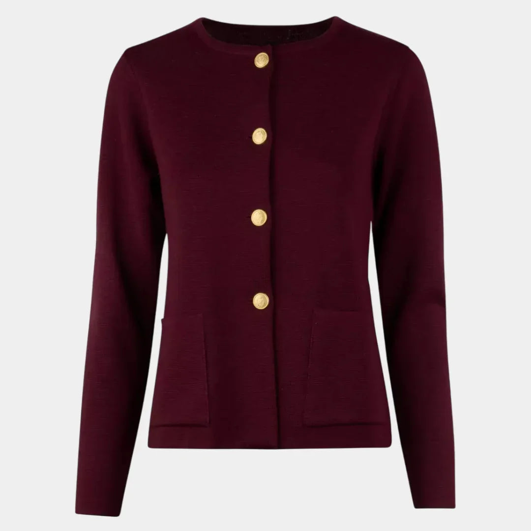Anne | Merino Wool Cardigan