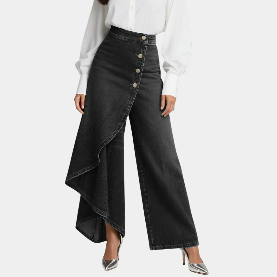 Martina | High-Waisted Wide-Leg Jeans