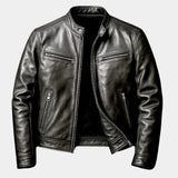Bastien | Vintage Leather Effect Jacket