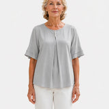 Hadelinde | Elegant Button-Up Blouse