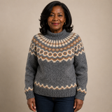 Mary | Handmade Icelandic-Style Knit Sweater