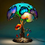 Chic Bohemian Mushroom Floral Lamp