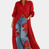 Céliane | Set of Dress and Wide Jeans