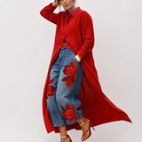 Céliane | Set of Dress and Wide Jeans