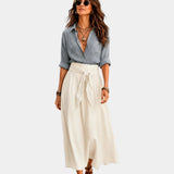Denise | Midi Skirt + Free Shirt