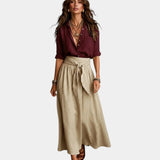 Daphné | Midi skirt + free shirt