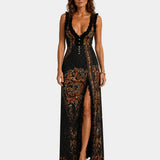 Richilde | Floral Bohemian Style Dress