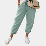 Sofie – Breathable, Casual, and Elegant Pants (Mint Green)