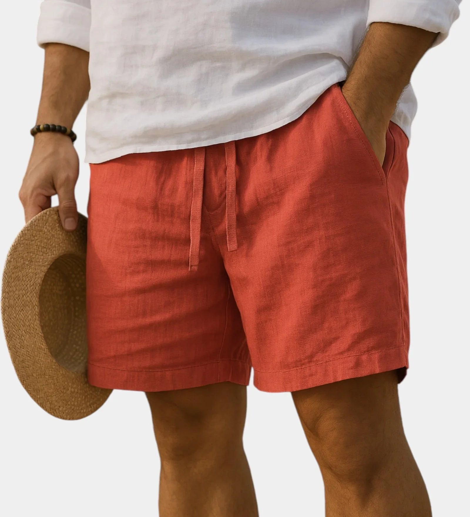 Lucas | Cotton and Linen Shorts
