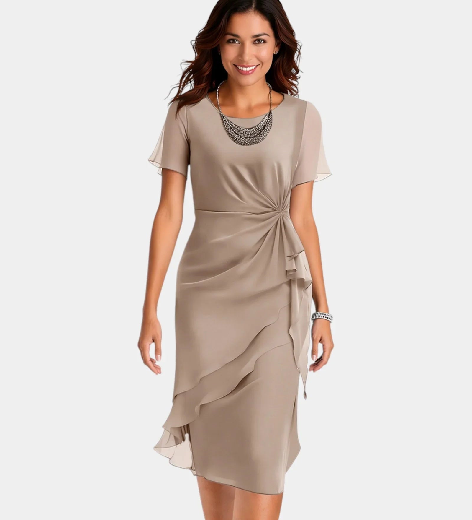 Marilou | Gathered Waist Dress