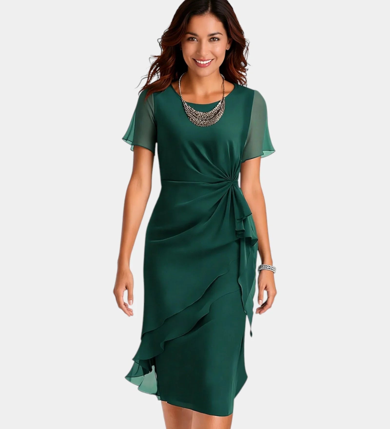 Marilou | Gathered Waist Dress