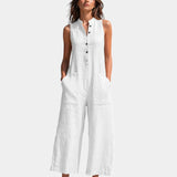 Nine | Elegant Sleeveless Jumpsuit