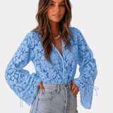 Berthe | Elegant Embroidered Shirt