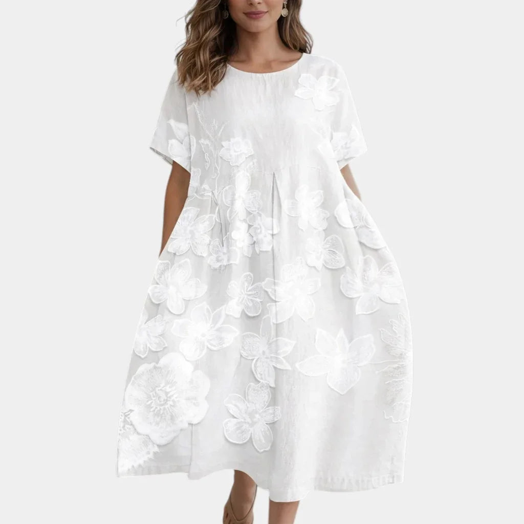 Aurora | Elegant Floral Dress
