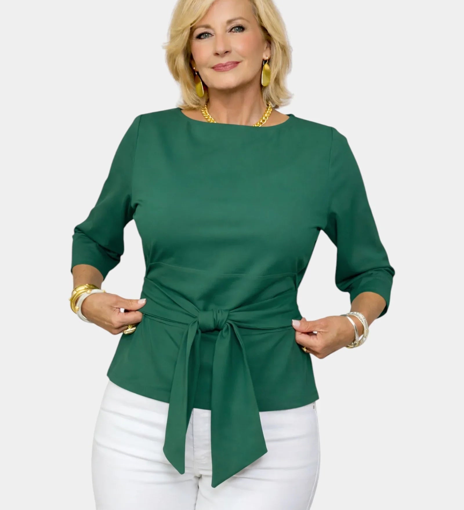 Souad | Top with Elegant Knot
