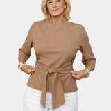 Souad | Top with Elegant Knot