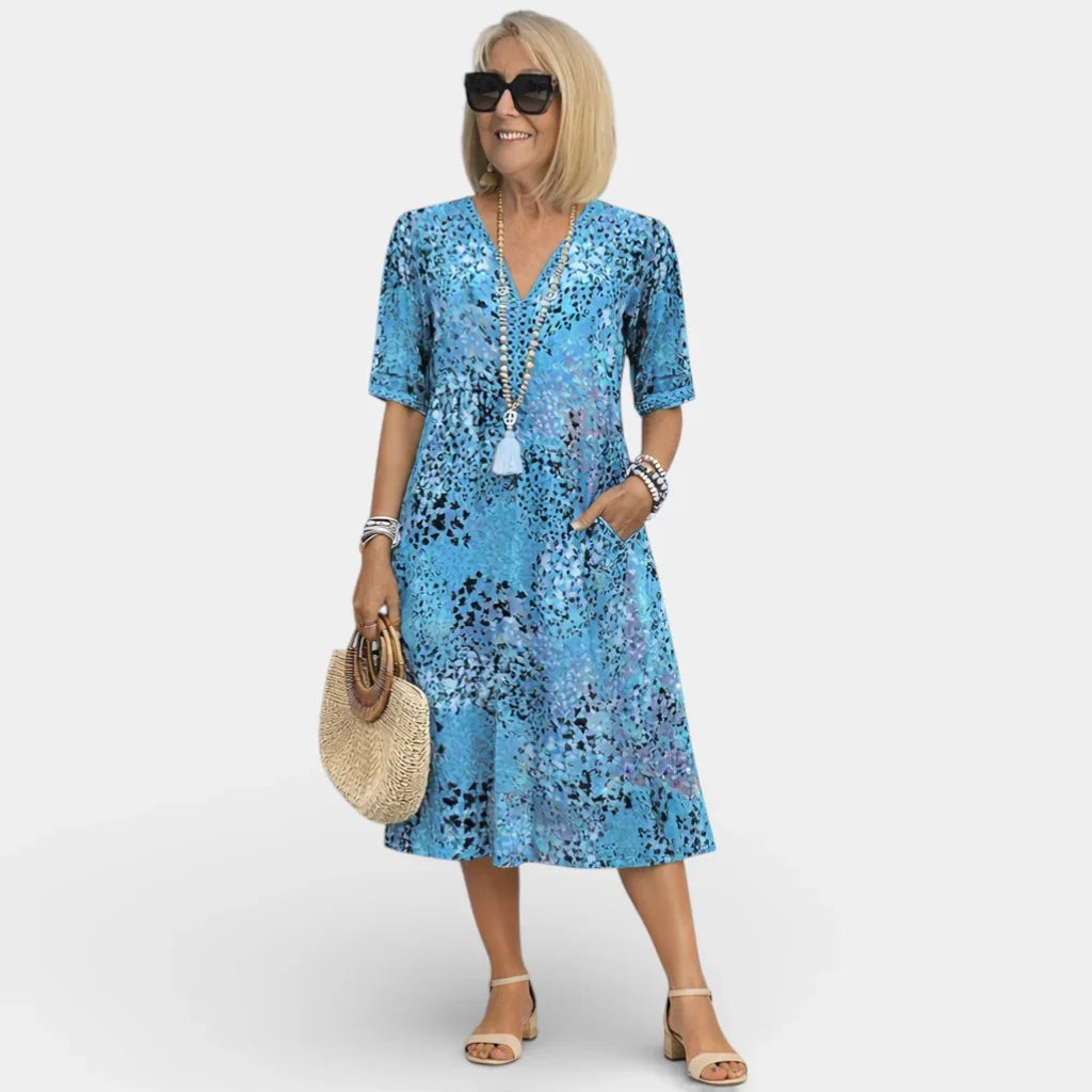 Adèle | Dress with V-neck