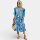 Adèle | Dress with V-neck