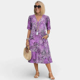 Adèle | Dress with V-neck