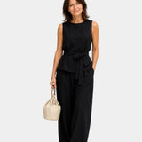 Iseultine | Two-Piece Set with Sleeveless Top and Pants