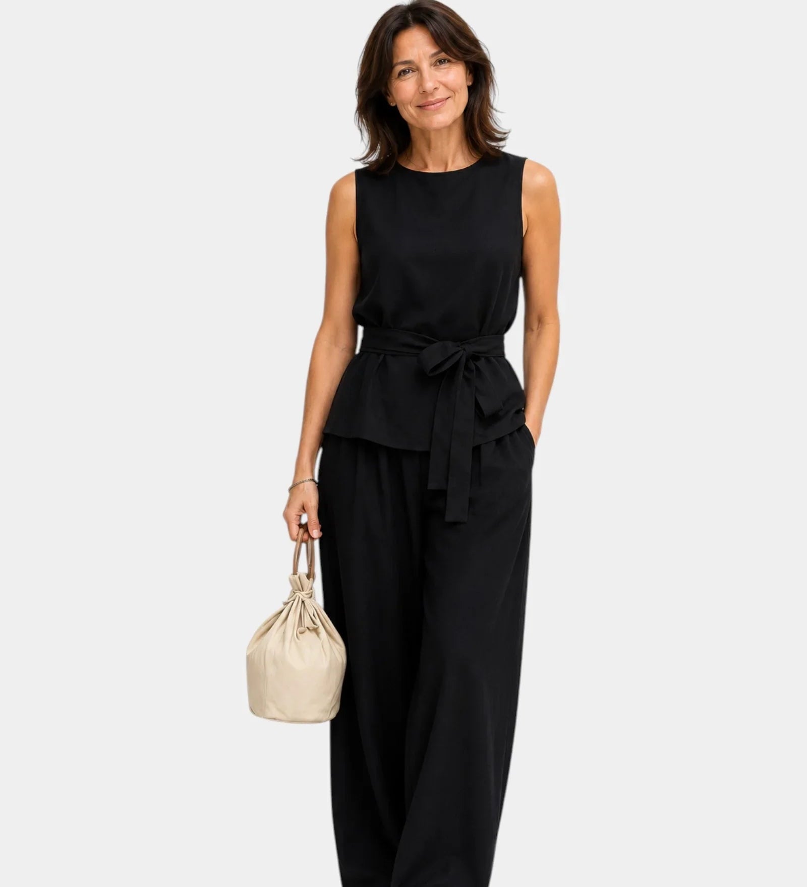 Iseultine | Two-Piece Set with Sleeveless Top and Pants