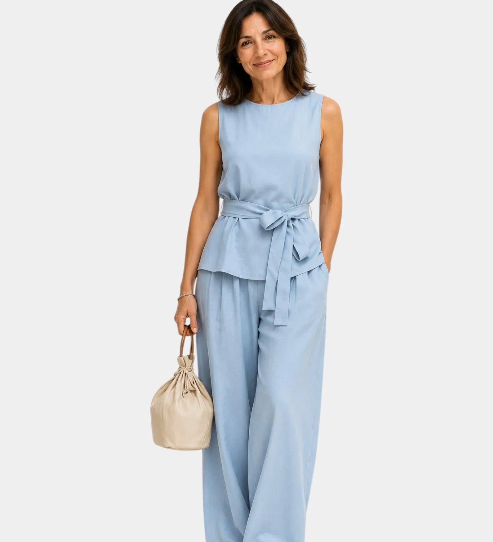 Iseultine | Two-Piece Set with Sleeveless Top and Pants