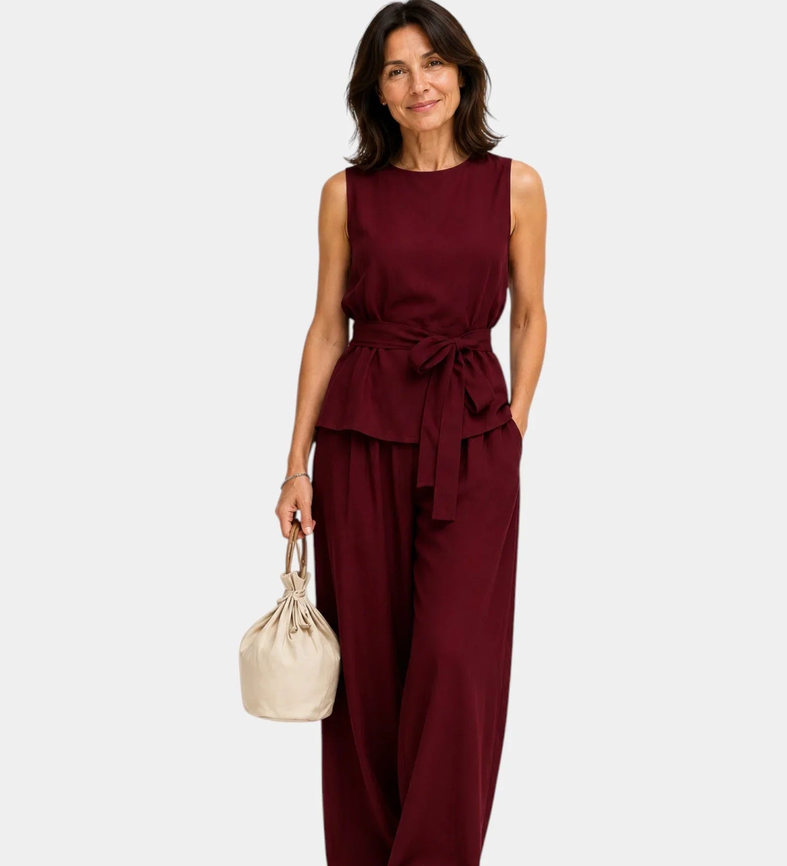 Iseultine | Two-Piece Set with Sleeveless Top and Pants