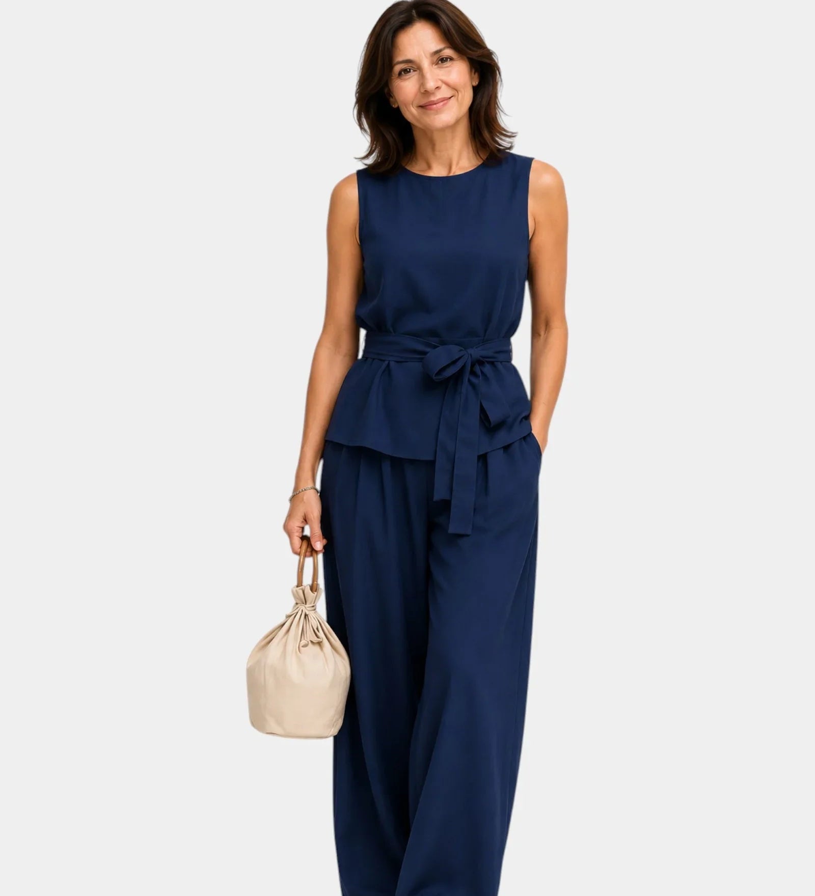 Iseultine | Two-Piece Set with Sleeveless Top and Pants