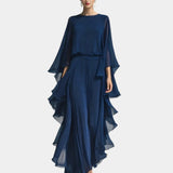 Véronique | Elegant Ruffled Chiffon Set