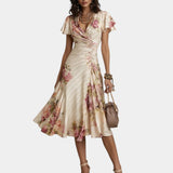 Bibiane | Midi Floral Dress
