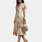 Bibiane | Midi Floral Dress
