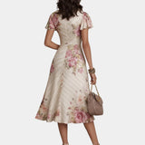Bibiane | Midi Floral Dress
