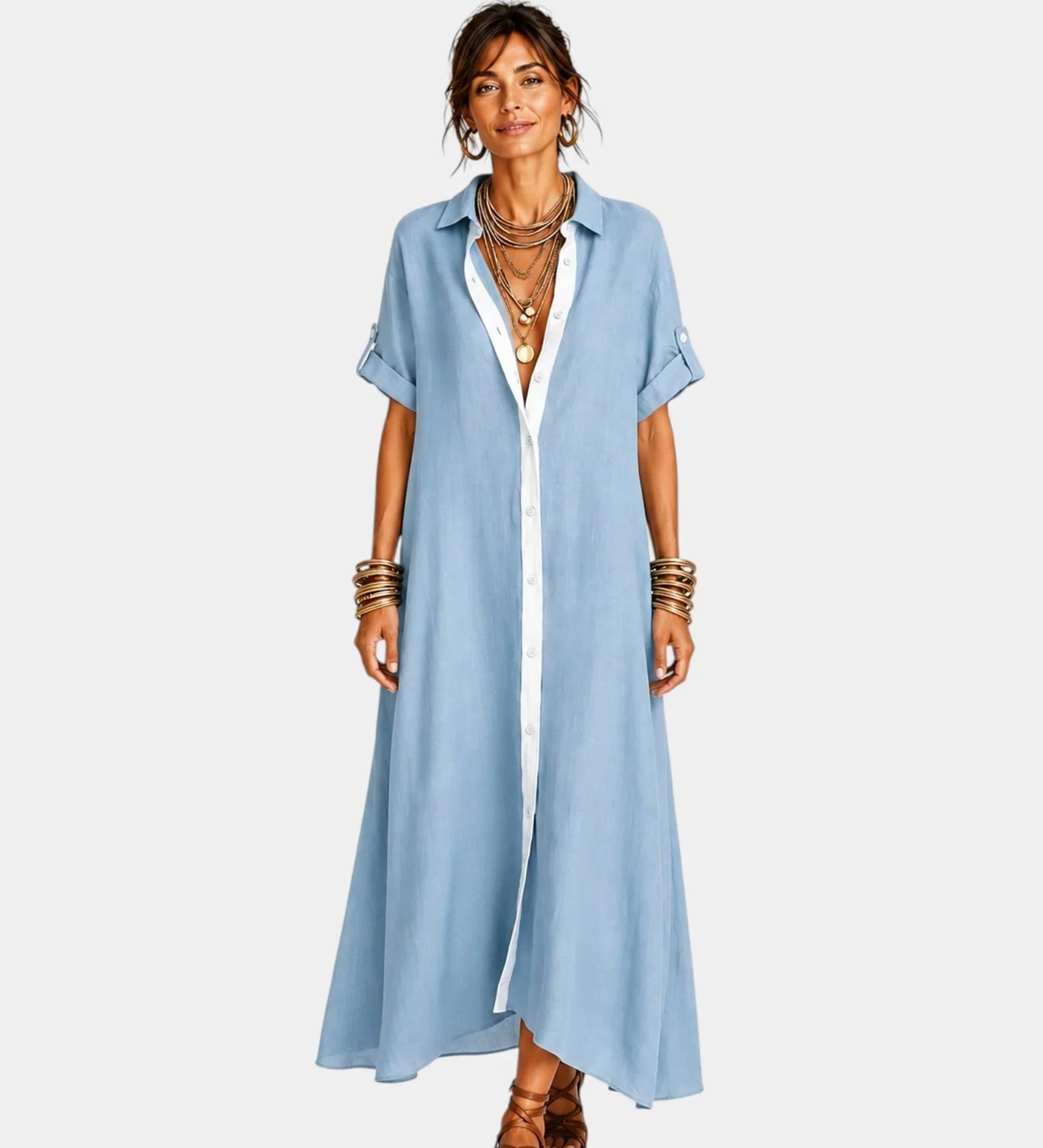 Beryl | Shirt-Inspired Dress
