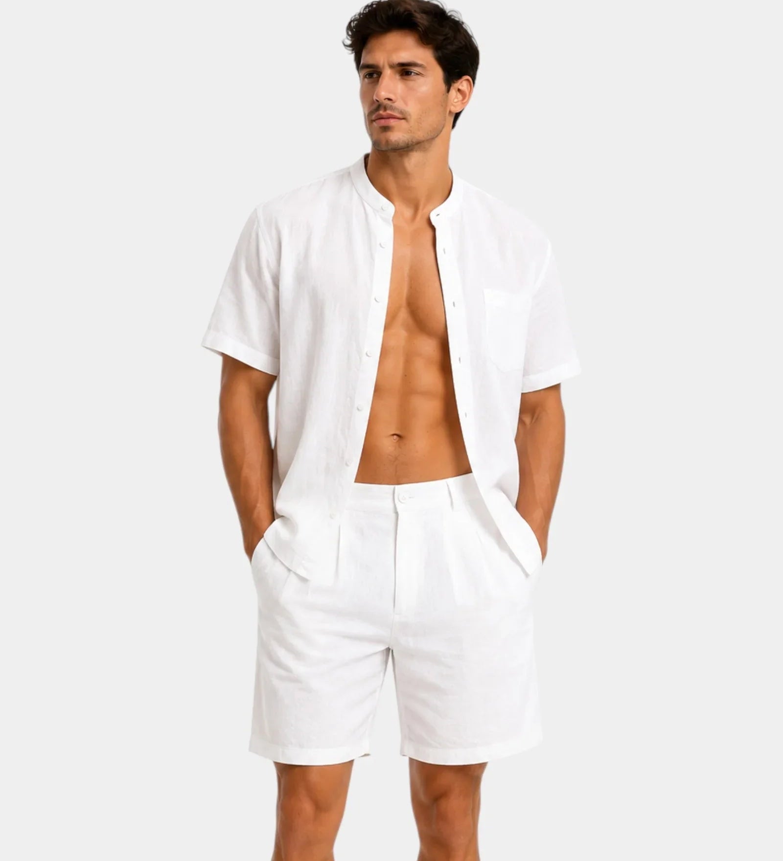 Alexandre | Short set + linen shirt at 95%