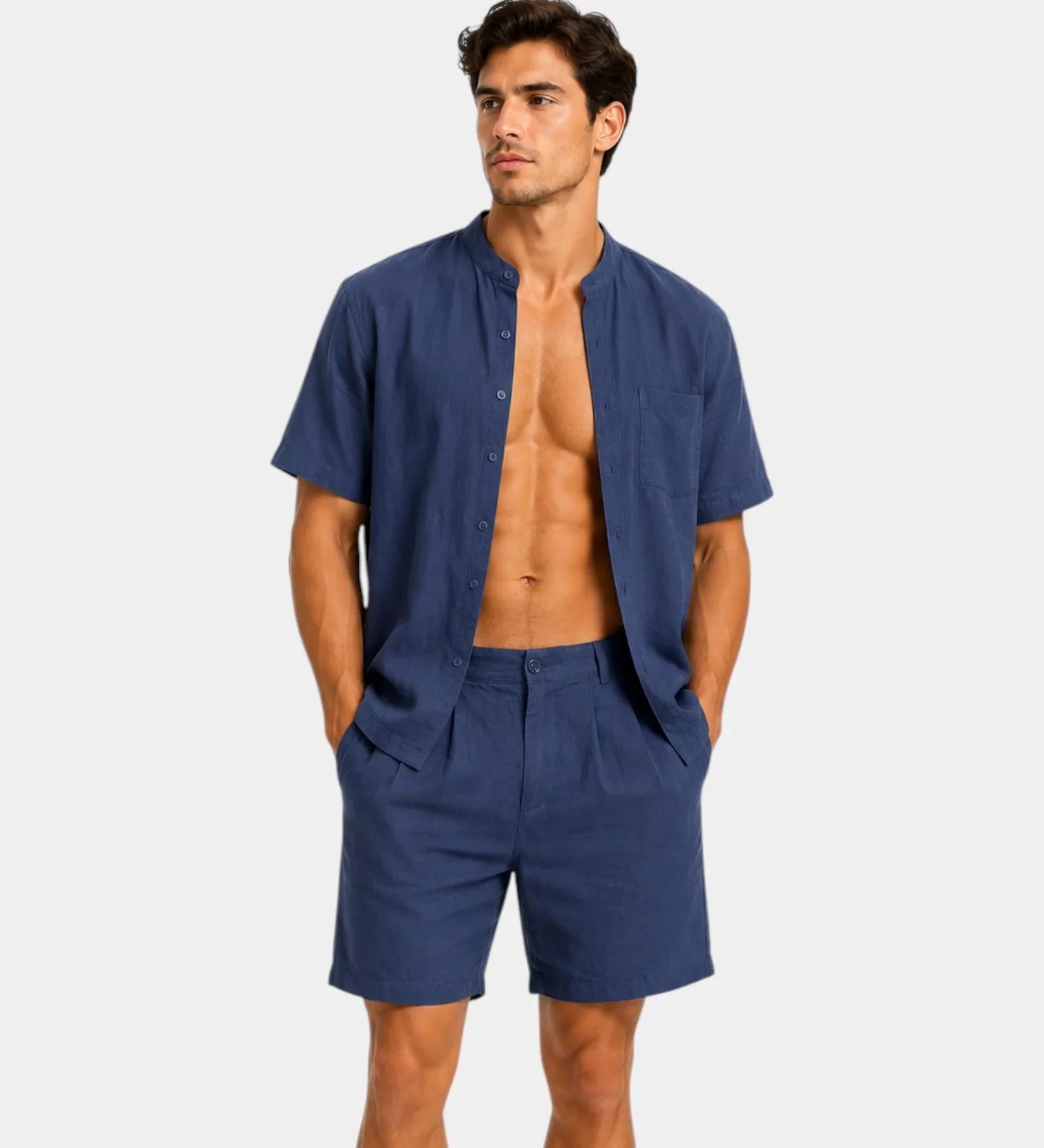 Alexandre | Short set + linen shirt at 95%